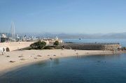 Antibes Beach And Port